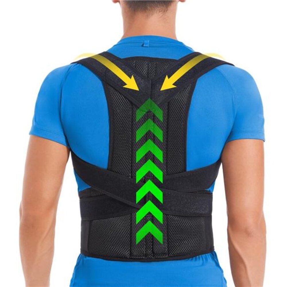 Posture Corrector for Women and Men, Brace for Upper and Lower Back Pain